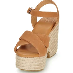New Superdry - HIGH ESPADRILLE SANDAL Cognac