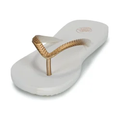 Discount Superdry - TONG METALLISEES CORE Blanc