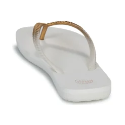 Discount Superdry - TONG METALLISEES CORE Blanc