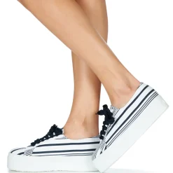 Superga - 2790 COT MULTI STRIPE W Blanc