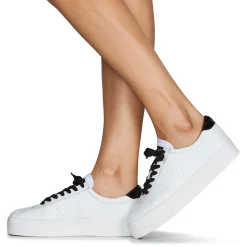 Clearance Superga - WHITE BLACK Blanc