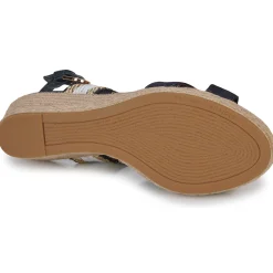 Clearance Tommy Hilfiger - GOLDEN WEBBING MID WEDGE Marine