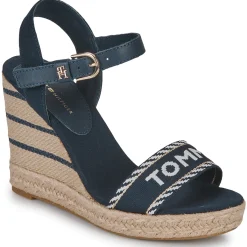 Discount Tommy Hilfiger - SEASONAL WEBBING WEDGE Marine