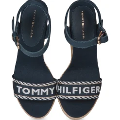 Discount Tommy Hilfiger - SEASONAL WEBBING WEDGE Marine