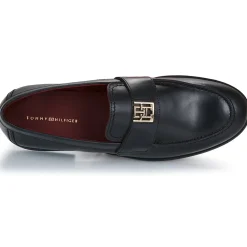 New Tommy Hilfiger - TH LEATHER CLASSIC LOAFER Noir