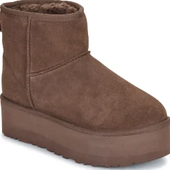 UGG - CLASSIC MINI PLATFORM Marron