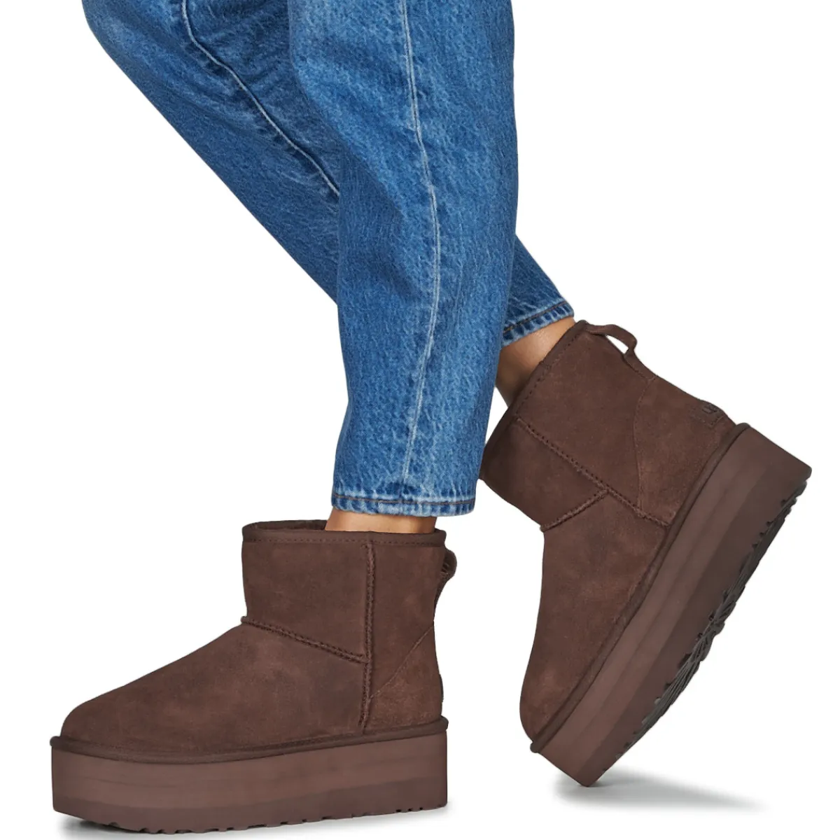 UGG - CLASSIC MINI PLATFORM Marron