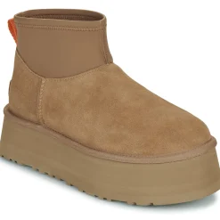 Best UGG - W CLASSIC MINI DIPPER Cognac