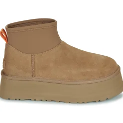 Best UGG - W CLASSIC MINI DIPPER Cognac