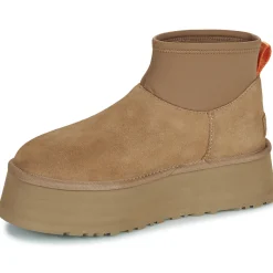 Best UGG - W CLASSIC MINI DIPPER Cognac