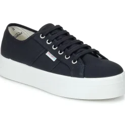Discount Victoria - BLUCHER LONA PLATAFORMA Noir