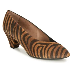 Discount Wonders - I7601-ZEBRATO-CUERO-ANTE-NEGRO Marron